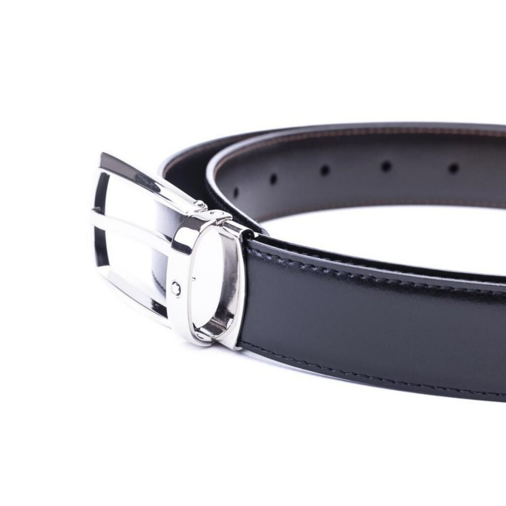 Ремень Montblanc Cintura nera – marrone reversibile