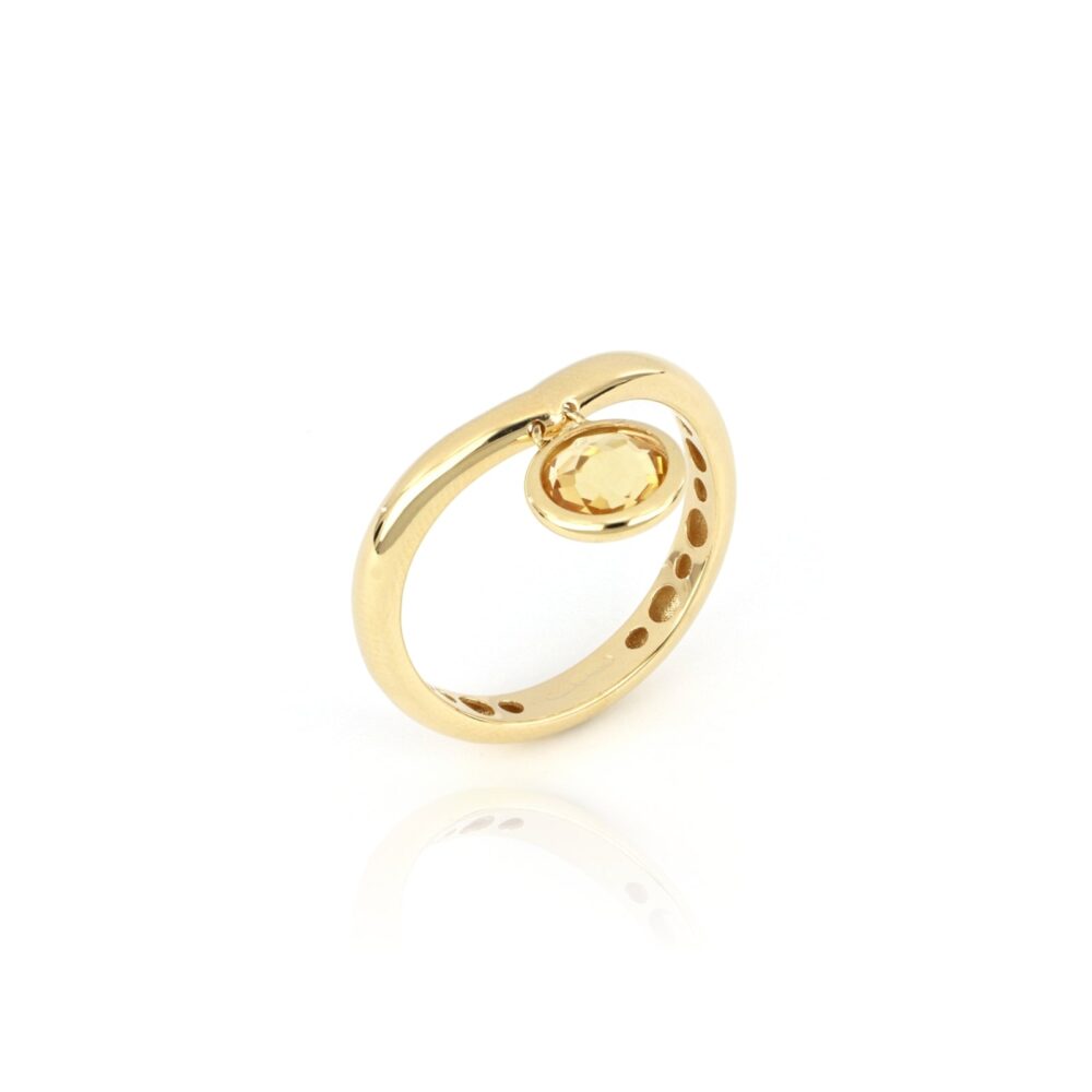 Tavanti – Лунное кольцо с очарованием с цитрином