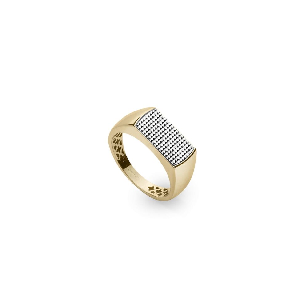 Tavanti – Желтое и серое золотое кольцо