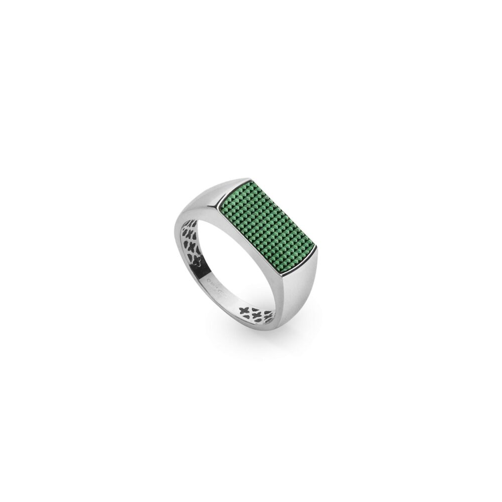 Tavanti – Кольцо в белом и зеленом золоте