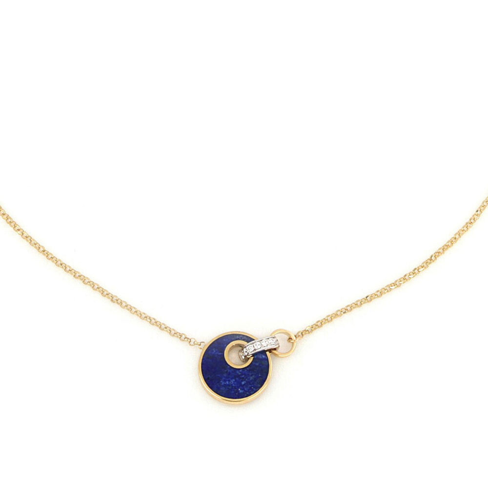 Tavanti – Ожерелье Юпитер Лазун Лазули и бриллианты