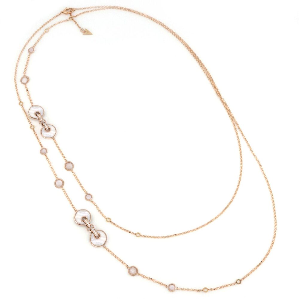 Tavanti – Ожерелье 120 см Юпитер матери жемчужины и бриллианты