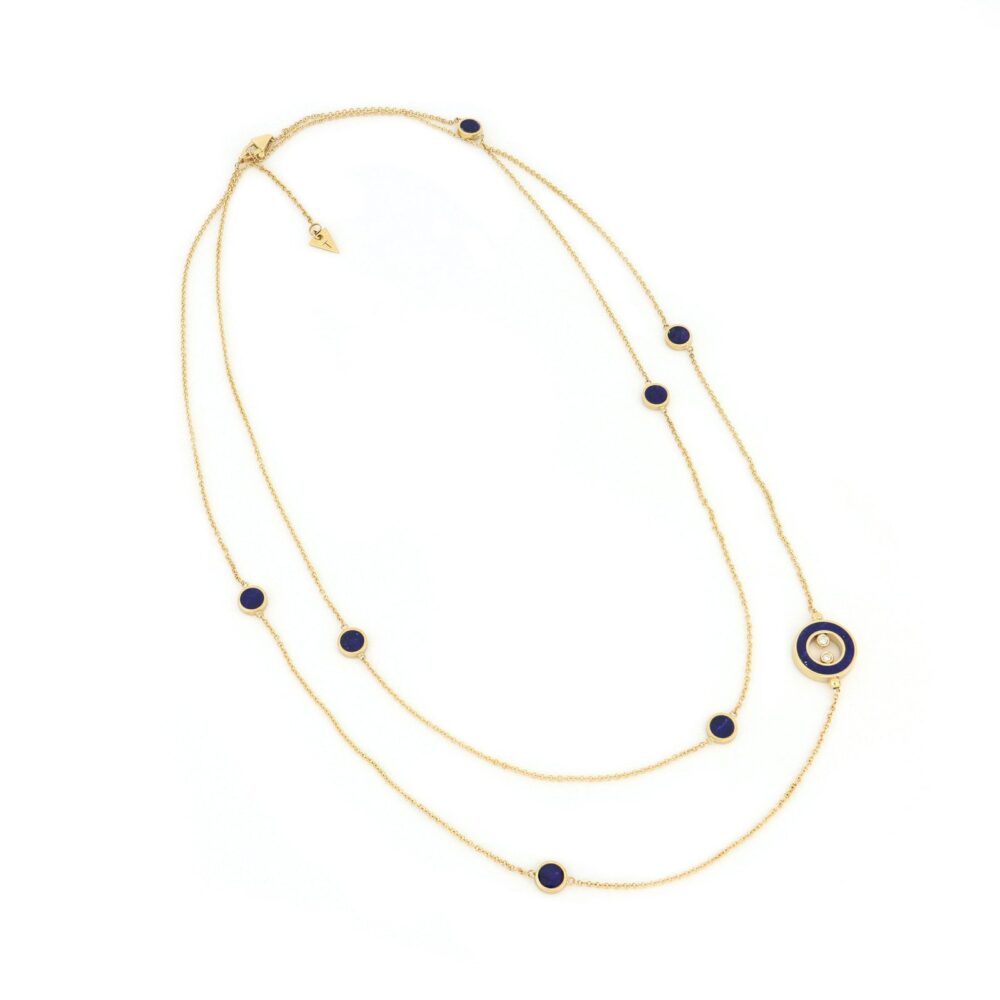 Tavanti – Сущность ожерелье 100 см Lapis Lazuli и Diamonds