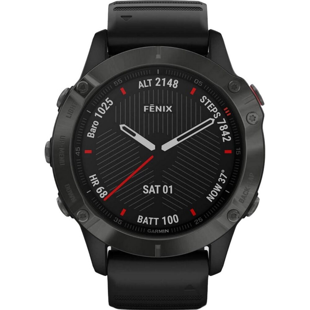Спортивные наручные часы Garmin Fenix 6 Pro 010-02158-02