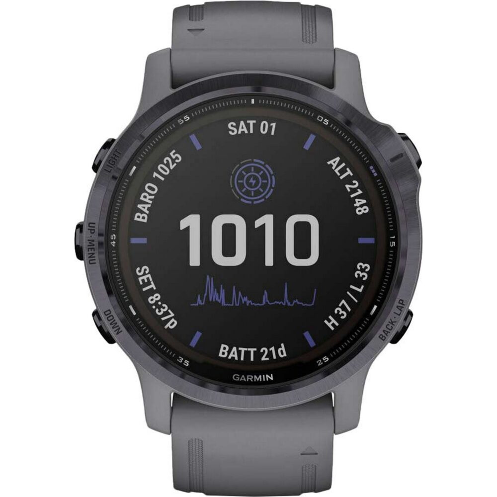 Garmin – Спортивные наручные часы Garmin Fenix 6S Pro Solar 010-02409-15