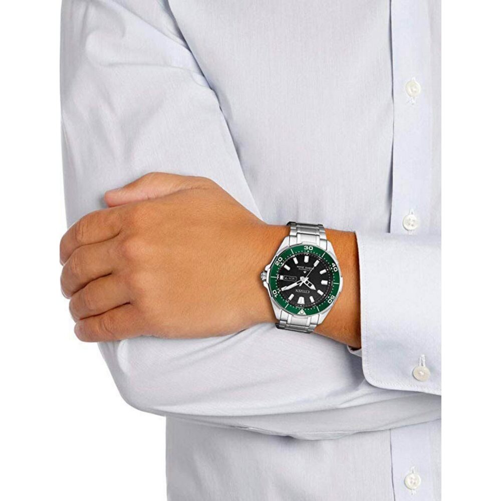 Японские механические титановые наручные часы Citizen NY0071-81E