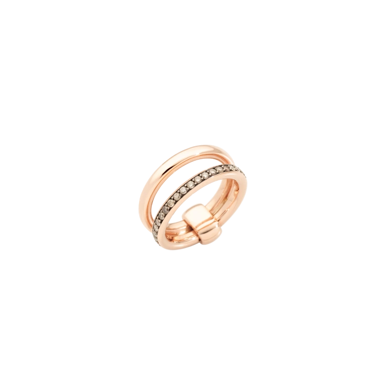 Pomellato – Знаменитое групповое кольцо – PAC0100_O7BKR_DBR00