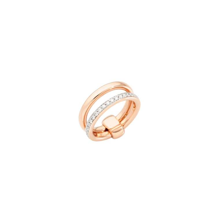 Pomellato – Знаменитое групповое кольцо – PAC0100_O7WHR_DB000