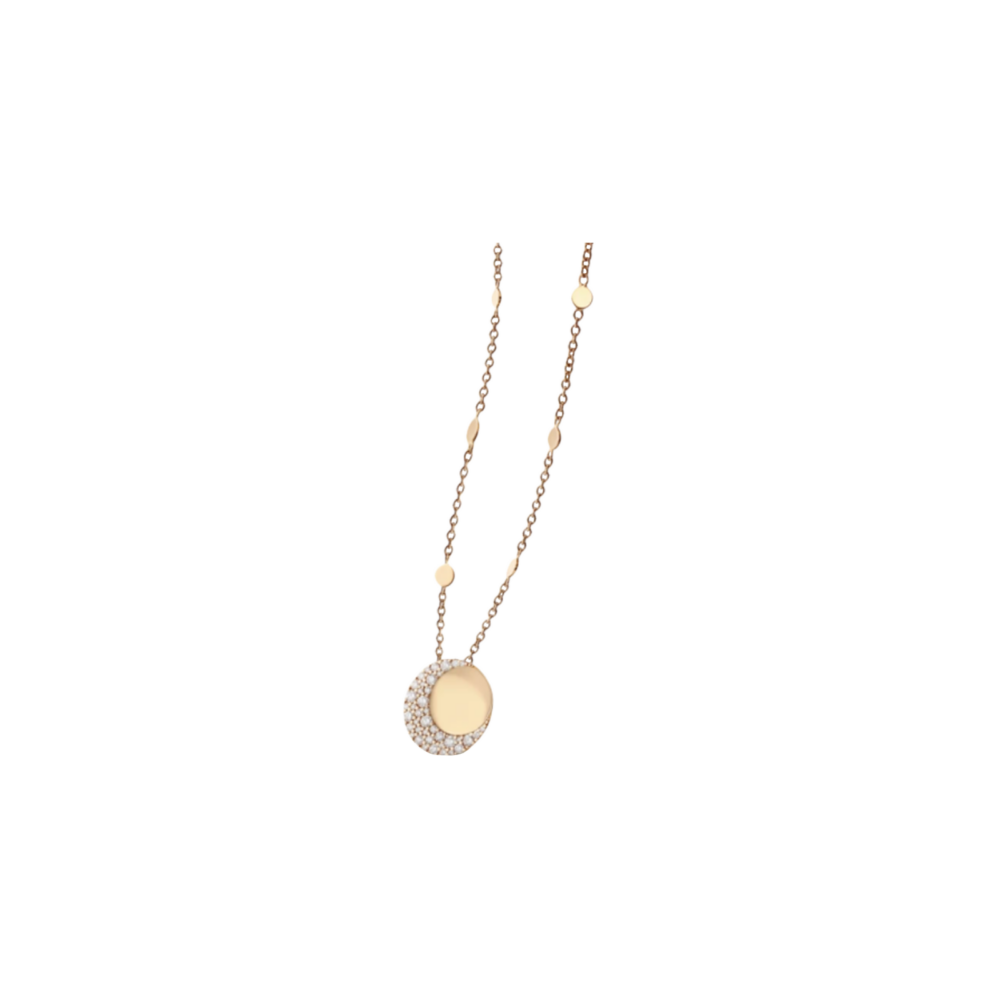 Pasquale Bruni – Можевое колье из розового золота с белыми бриллиантами 16174r