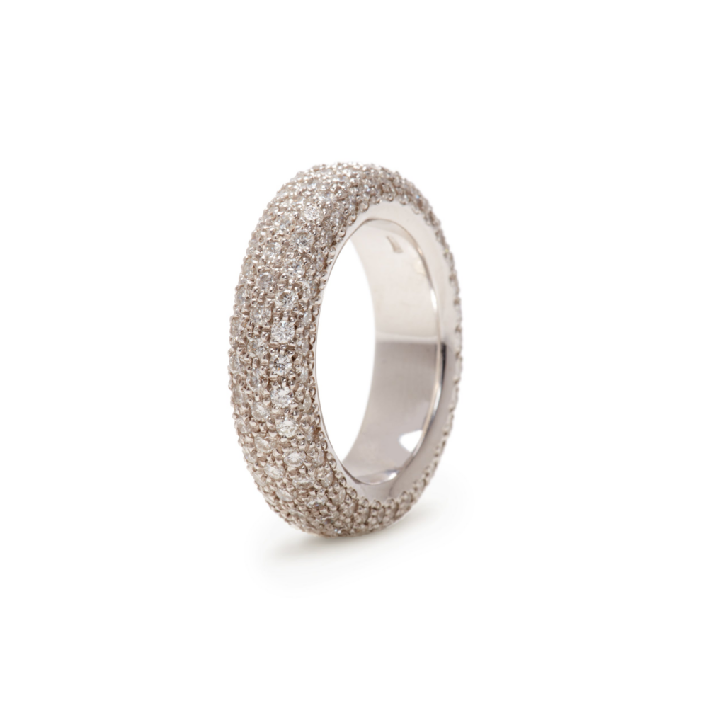 Pomellato – PAA0100O2Whrdb000 Diamond Wallowing Ring Ring