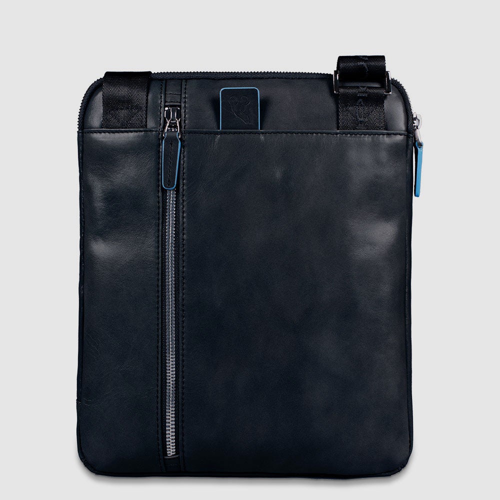 Piquadro – Borsello porta iPad/iPad®Air, двойной передний синий квадратный карман – CA1816B2