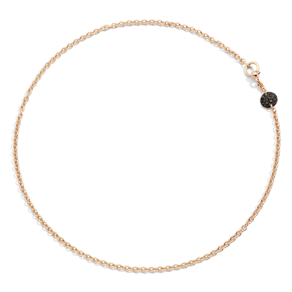 Pomellato – Черное ожерелье из песочного дерева PCB4070O7000DBK00