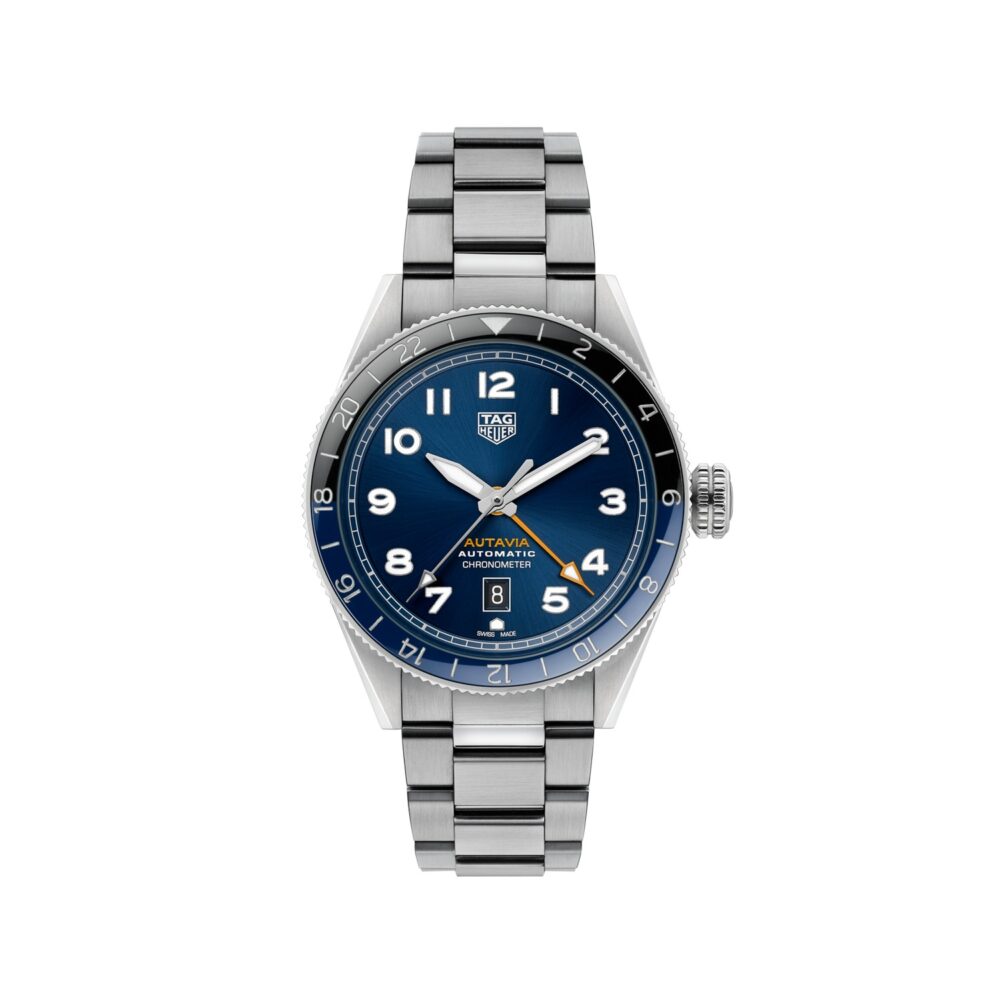 TAG Heuer Autavia GMT COSC Автоматические часы, 42 mm, Сталь WBE511A.BA0650