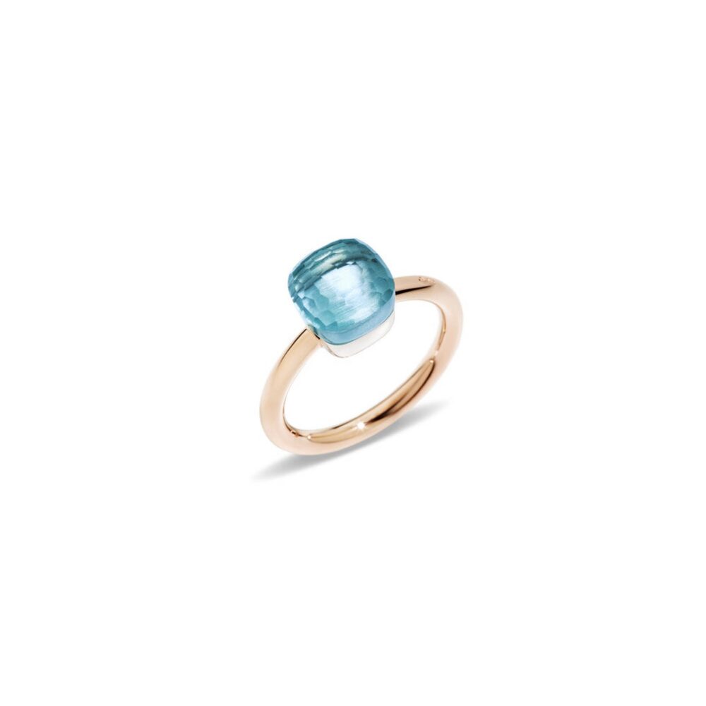Голый кольцо Petit Topaz Blue PAB4030O6000000OY