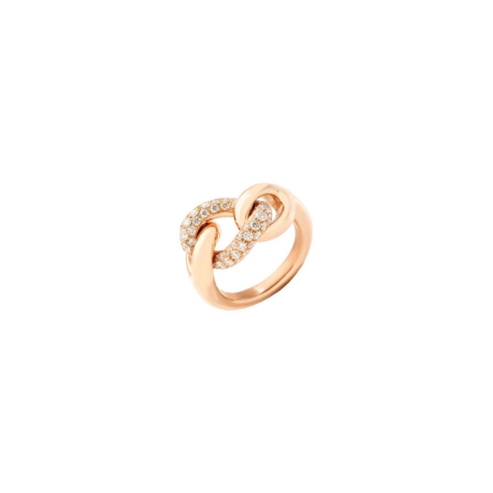 Кольцо из розового золота и бриллианты PAC1011O7000DB000
