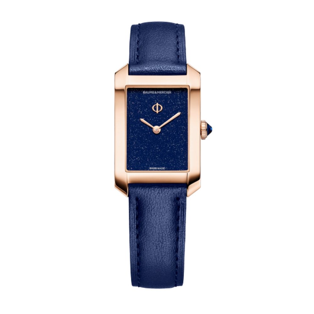Quartz Watch, титановые и розовые золоты – 35 x 22 мм – Hampton 10674