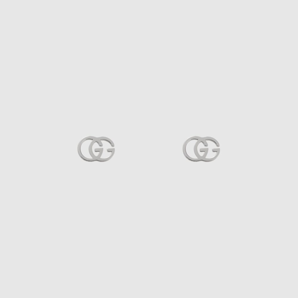 Серьги-пусеты с буквами GG 18 карат – ‎094074 J8502 9000