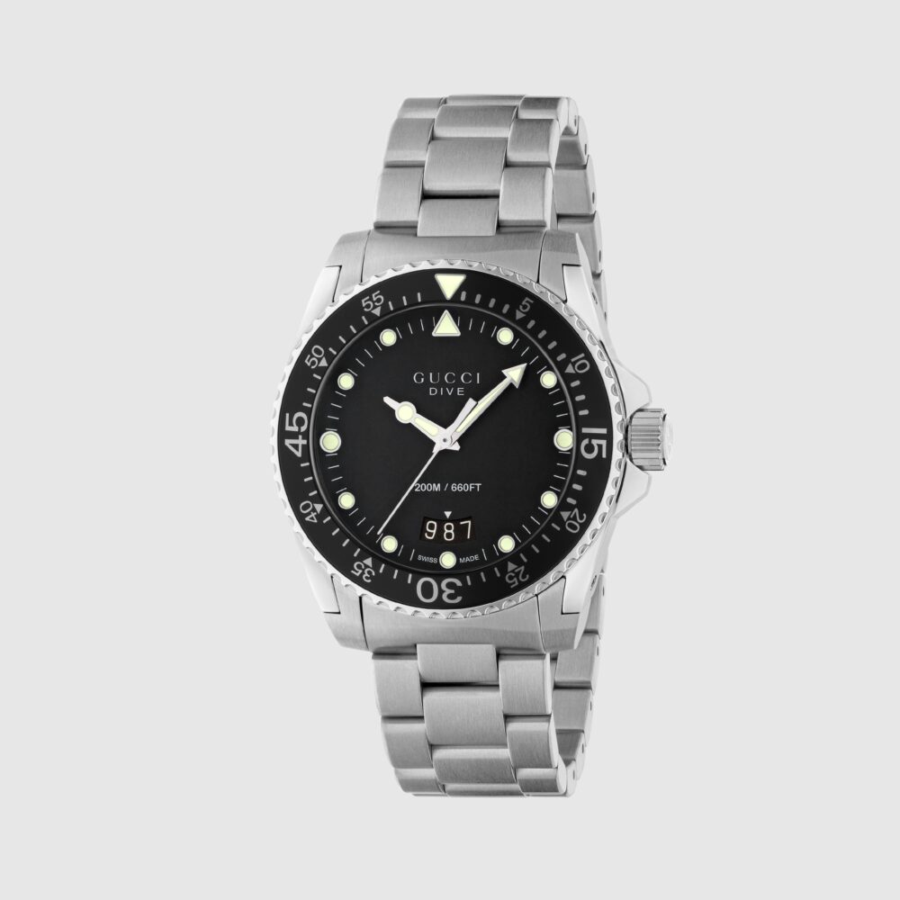 Часы Gucci Dive, 40 мм – ‎632996 I1600 8489