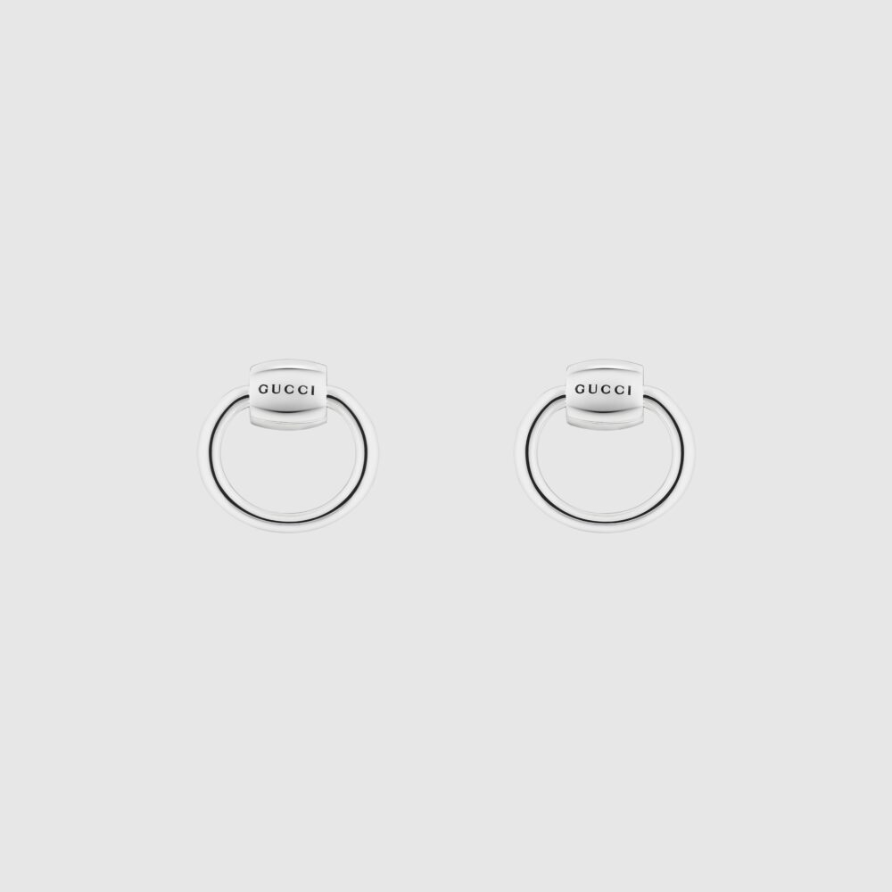 Маленькие серьги-кольца Horsebit – ‎781128 J8400 8106