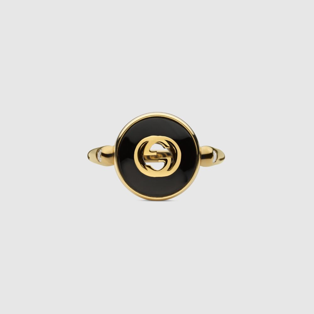 Кольцо Gucci Interlocking 18 карат – ‎786547 J85L0 8093